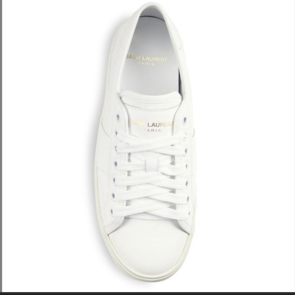 Saint Laurent Classic Court Double Sole Sneakers Size 7/37